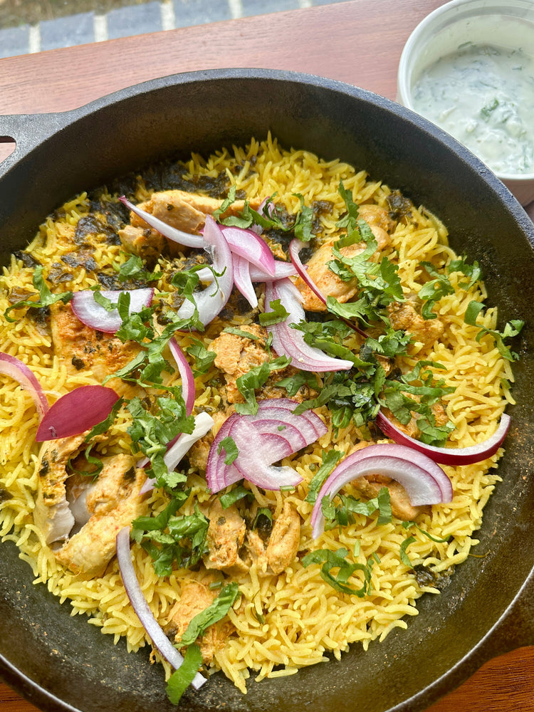 One Pan Tandoori Chicken and Rice