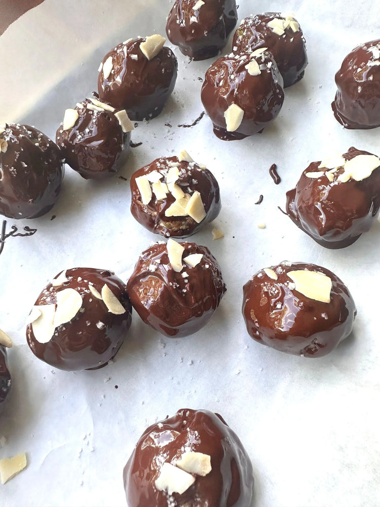 Almond Butter Chocolate Ladoos