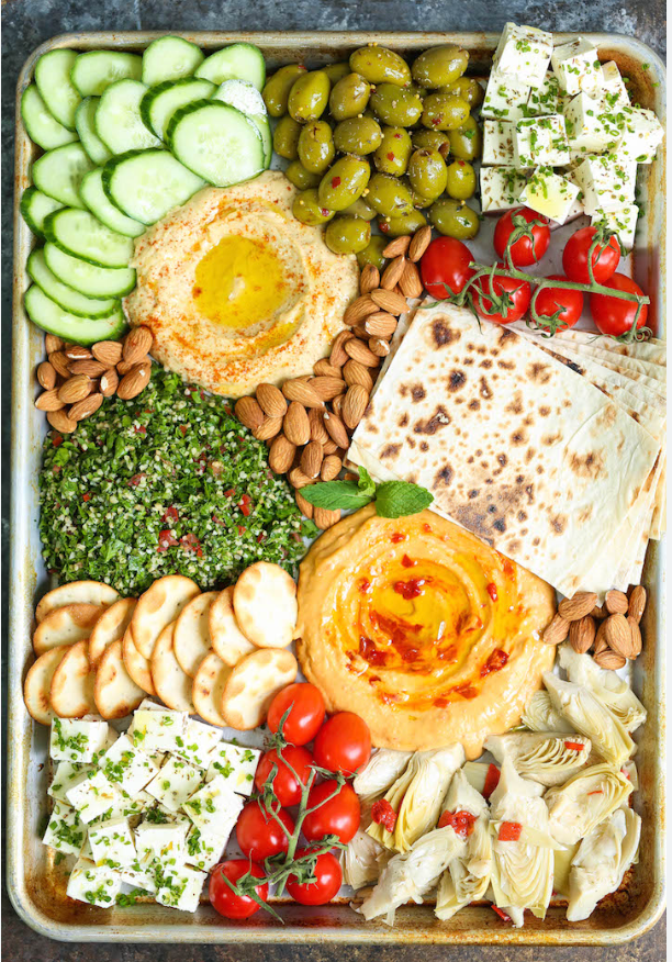 Assorted Dips Platter