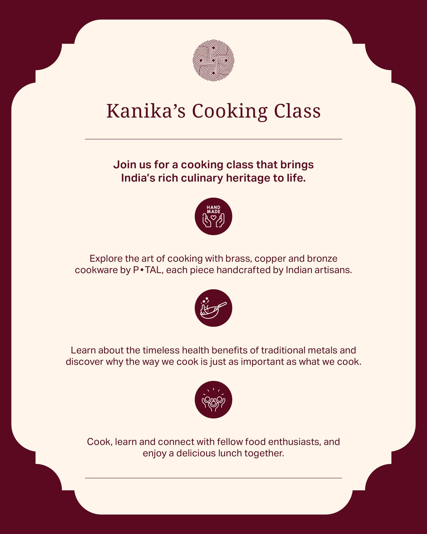 Kanika's Cooking Class-01/11/2025