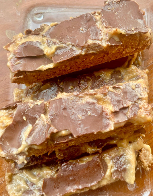 No Bake High Protein Chocolate Bars