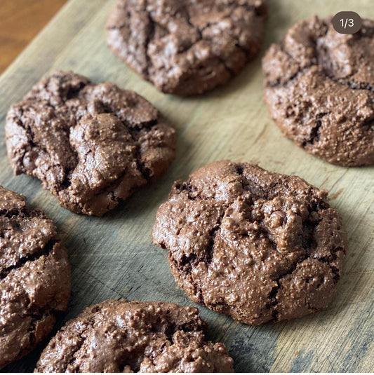 Decadent Dark Chocolate Almond Flour Cookies (Gluten-Free)