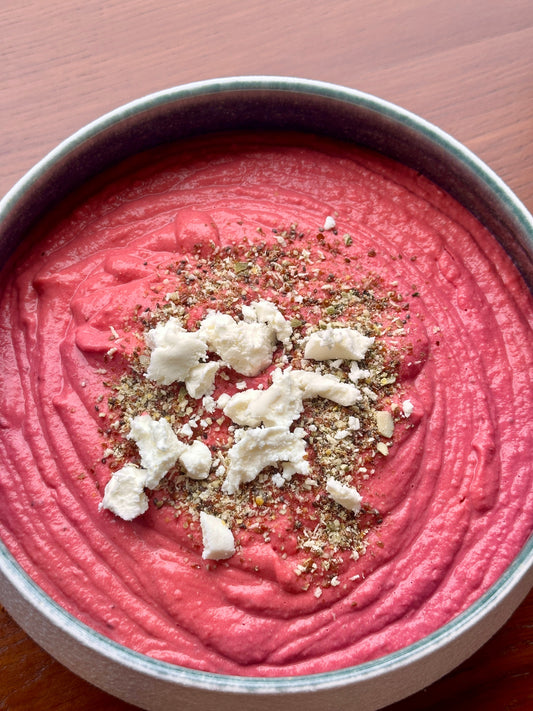 Gut-Loving Beetroot Hummus