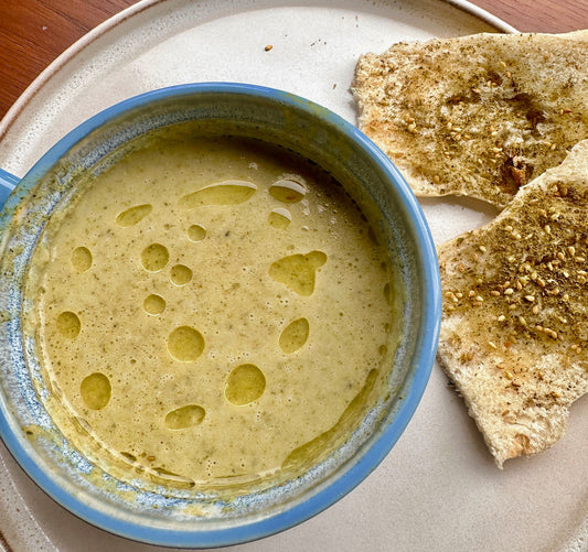 High Protein,One Bowl Broccoli Cheddar Soup