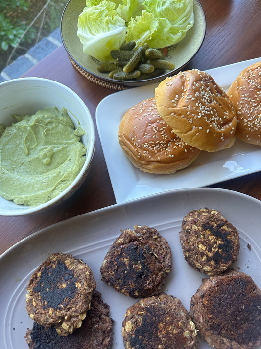 Mexican Black Bean Burgers
