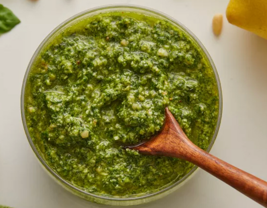 Basil Spinach Pesto