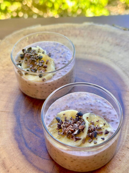 Strawberry Milkshake Chia Pudding