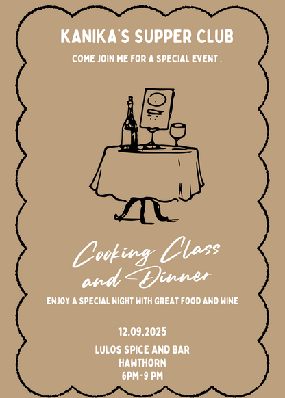 Kanika's Supper Club -12th September,2025