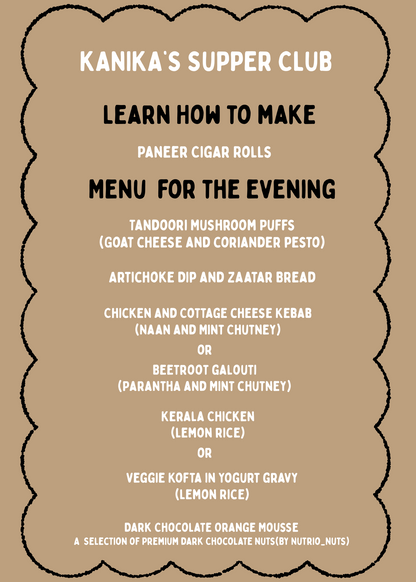 Kanika's Supper Club -12th September,2025