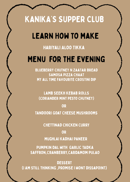 Kanika's Supper Club -13th March,2026