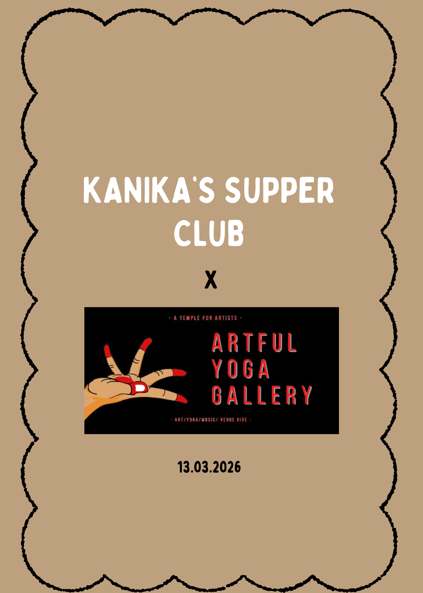 Kanika's Supper Club -13th March,2026