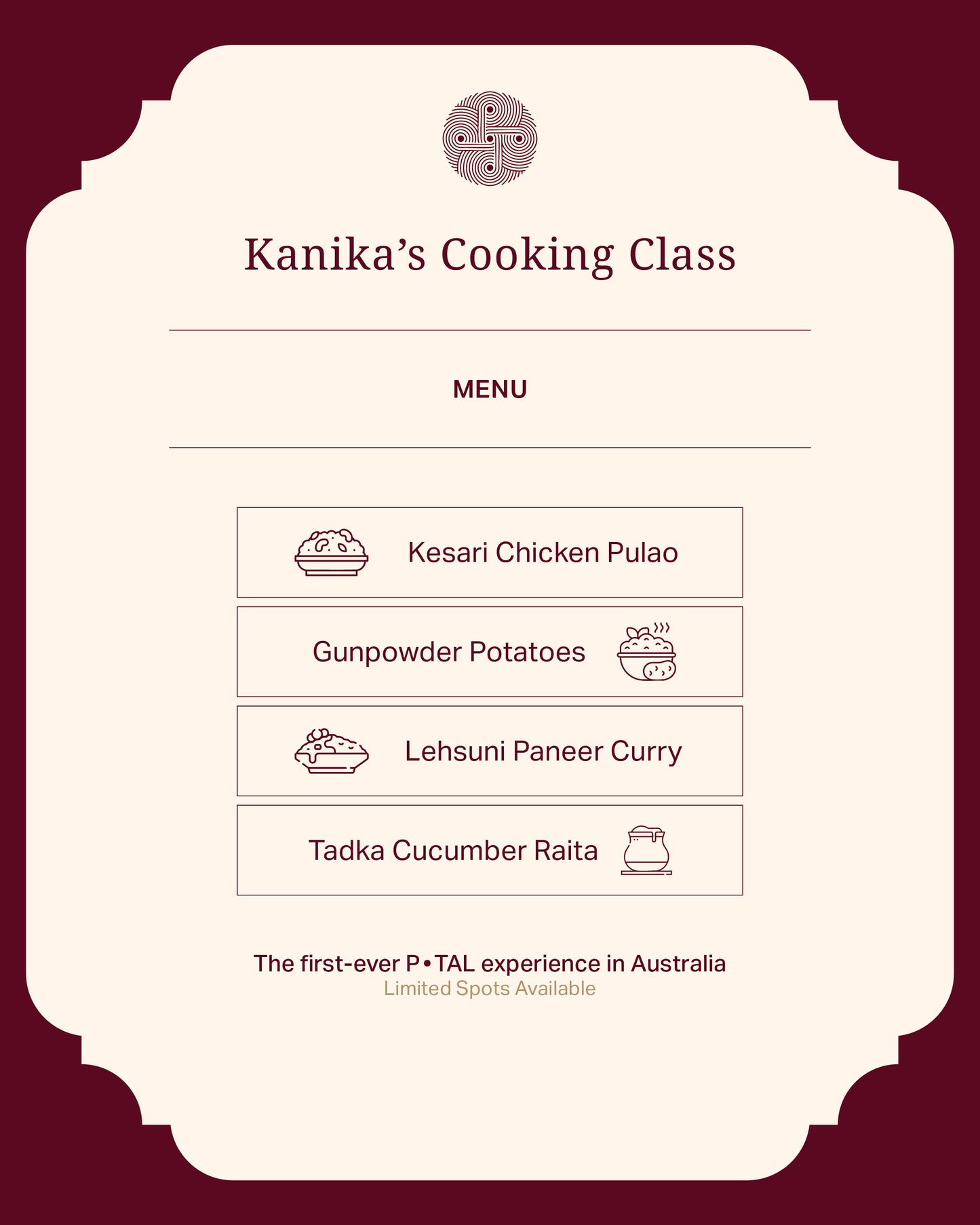 Kanika's Cooking Class-01/11/2025